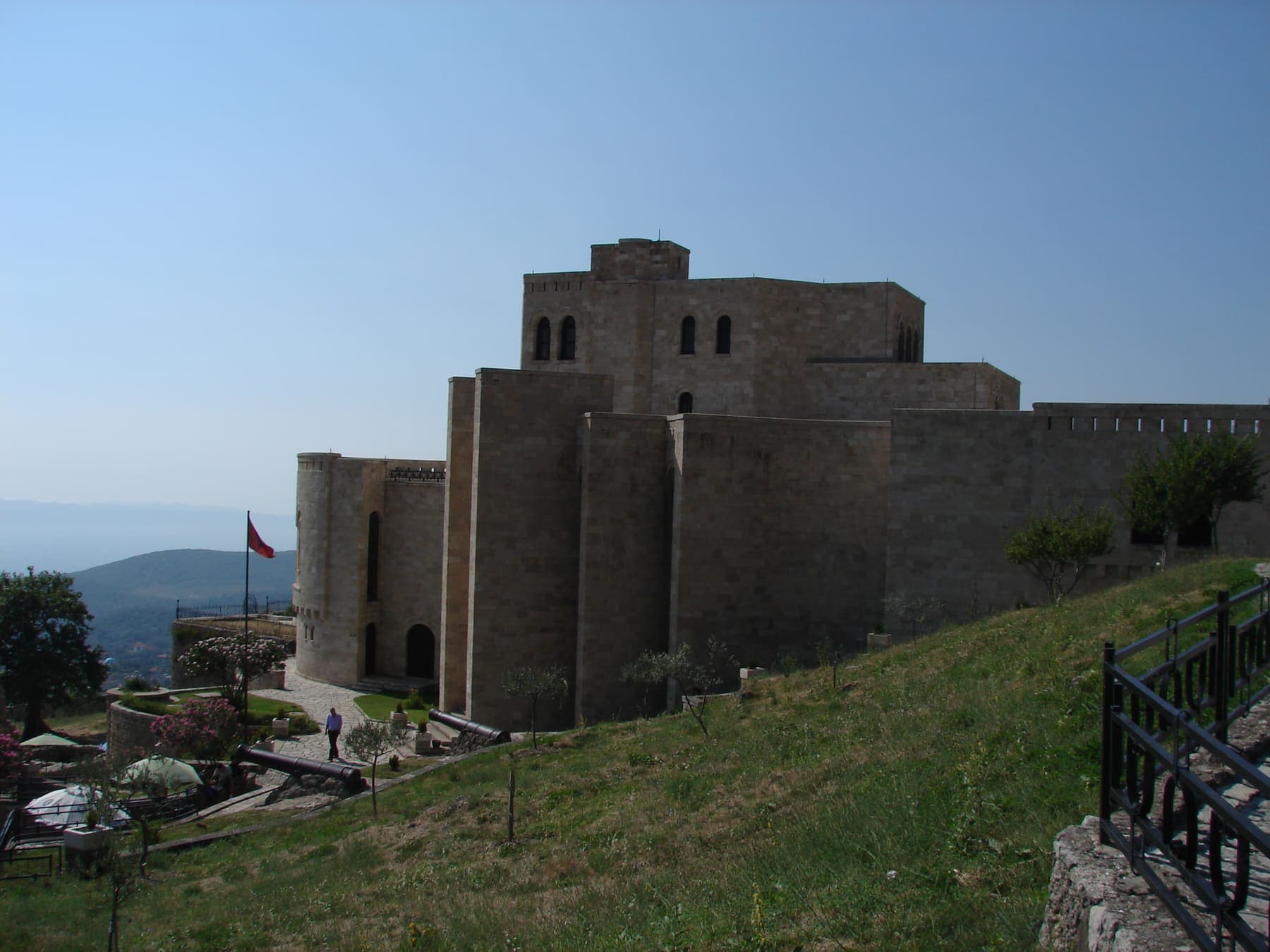 Hill country around Krujë and the Skanderbeg battlefields